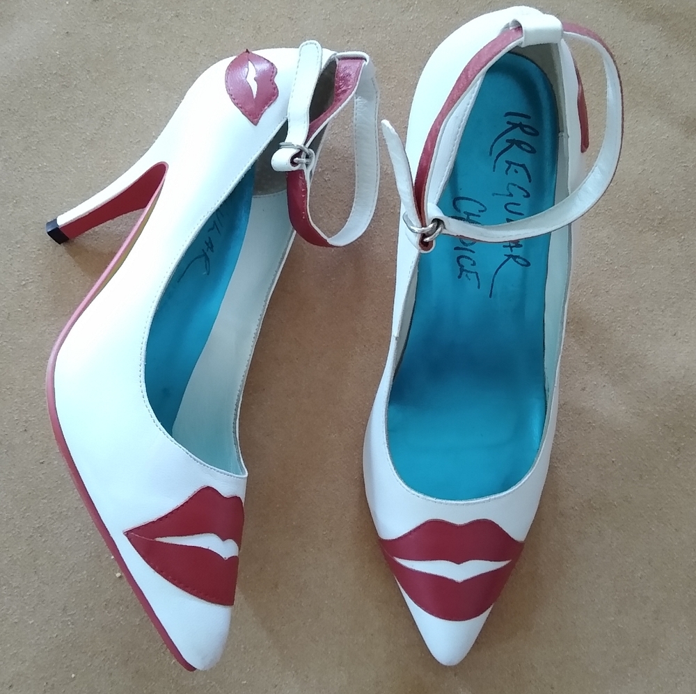 Irregular Choice lips heels